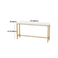 Artificial Marble Bar Table 42-inch Height Metal Base Bistro Table for Living Room Clearhalo 'Bar Furniture' 'Bar Tables' 'bar_tables' 'furn' 'furn_bar_tables' 'Furniture' 'furniture_bar_tables' 'Kitchen & Dining Furniture' 1200x1200_6a4e57d5-6d15-4a50-a458-2ce1dbb690a6