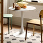 White Round Dining Table Stone Top Dining Table with Tulip Base Clearhalo 'Dining Tables & Seating' 'Dining Tables' 'dining_table' 'furn' 'furn_dining_table' 'Furniture' 'Kitchen & Dining Furniture' 1200x1200_6a517f94-f33a-466b-9f2a-b727c74780b9