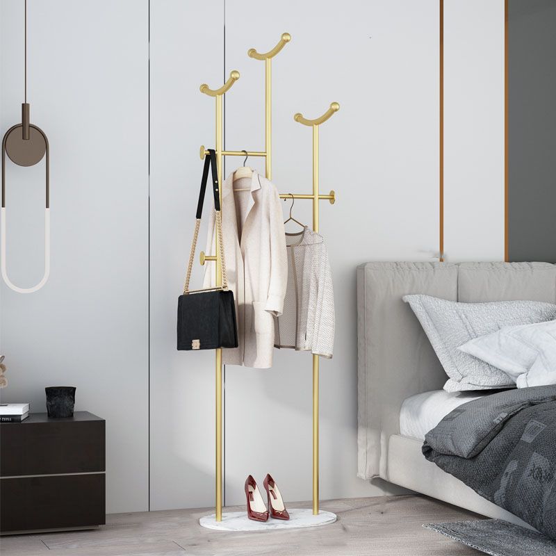 Modern Entryway Kit Metal Free Standing 5 or More Entry Hall Tree Clearhalo 'Entry & Mudroom Furniture' 'furn' 'furn_hall_tree_coat_racks' 'Furniture' 'Hall Trees & Coat Racks' 'hall_tree_coat_racks' 1200x1200_6a542d7b-783b-4d19-838f-2fe75ce1906d