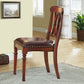 Traditional Leather Restaurant Side Chair Natural Cross Back Dining Chair Clearhalo ' kitchen&dining_furn' 'Dining Chairs' 'Dining Tables & Seating' 'dining_chair' 'furn' 'furn_dining_chair' 'Furniture' 'furniture_dining_chair' 'Kitchen & Dining Furniture' 'kitchen' 1200x1200_6a5872a8-d6ac-4da1-8085-136a59056528