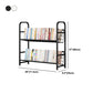 Urban Style Bookshelf Open Back Bookcase for Office and Study Room Clearhalo 'Bookcases' 'furn' 'furn_bookcases' 'Furniture' 'furniture_bookcases' 'Office Furniture' 1200x1200_6a5c1eba-3101-4e78-b1c4-9cd52d71f5dc