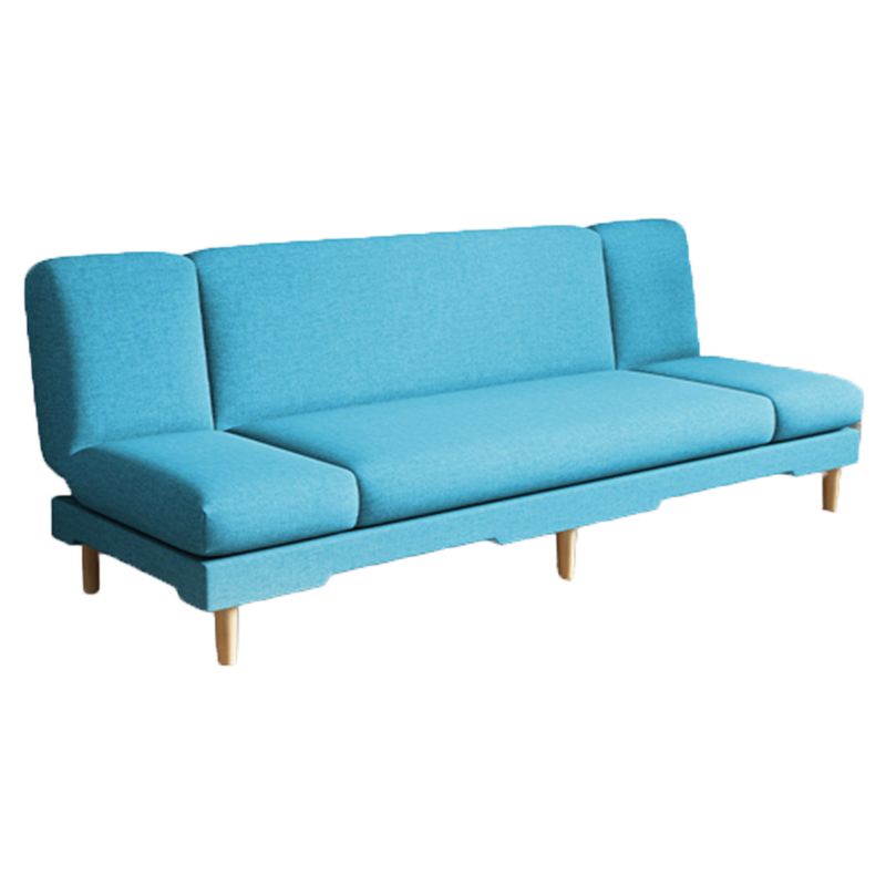 Fabric Modern Tight Back Sofa 31.49" High Armless Sofa for Living Room