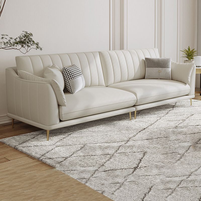 Canapé en cuir faux 35,43 "d x 36,22" H SOFA SALLE SQUATE pour le salon
