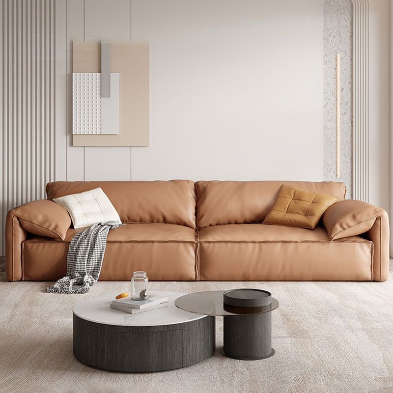 Divano posteriore per cuscini cuciti moderni 31.49 "H.