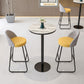Restaurant Modern Bucket Counter Bar Stool Leather and Metal Counter-height Stool Clearhalo 'Bar Furniture' 'Bar Stools' 'bar_stools' 'furn' 'furn_bar_stools' 'Furniture' 'furniture_bar_stools' 'Kitchen & Dining Furniture' 1200x1200_6a61fa35-ac82-4c0b-95e4-cd68d5e3a8b8