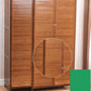 Modern Style Wardrobe Cabinet Wood Clothes Rail Wardrobe Armoire for Bedroom