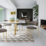 Restaurant Scandinavian Upholstered Side Chair Matte Finish Open Back Dining Chair Clearhalo ' kitchen&dining_furn' 'Dining Chairs' 'Dining Tables & Seating' 'dining_chair' 'furn' 'furn_dining_chair' 'Furniture' 'furniture_dining_chair' 'Kitchen & Dining Furniture' 'kitchen' 1200x1200_6a6756fe-69f6-4f62-81a5-b881e4355c07