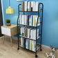 Eigentijdse open back boekenkast metal standaard boekenplank met planken