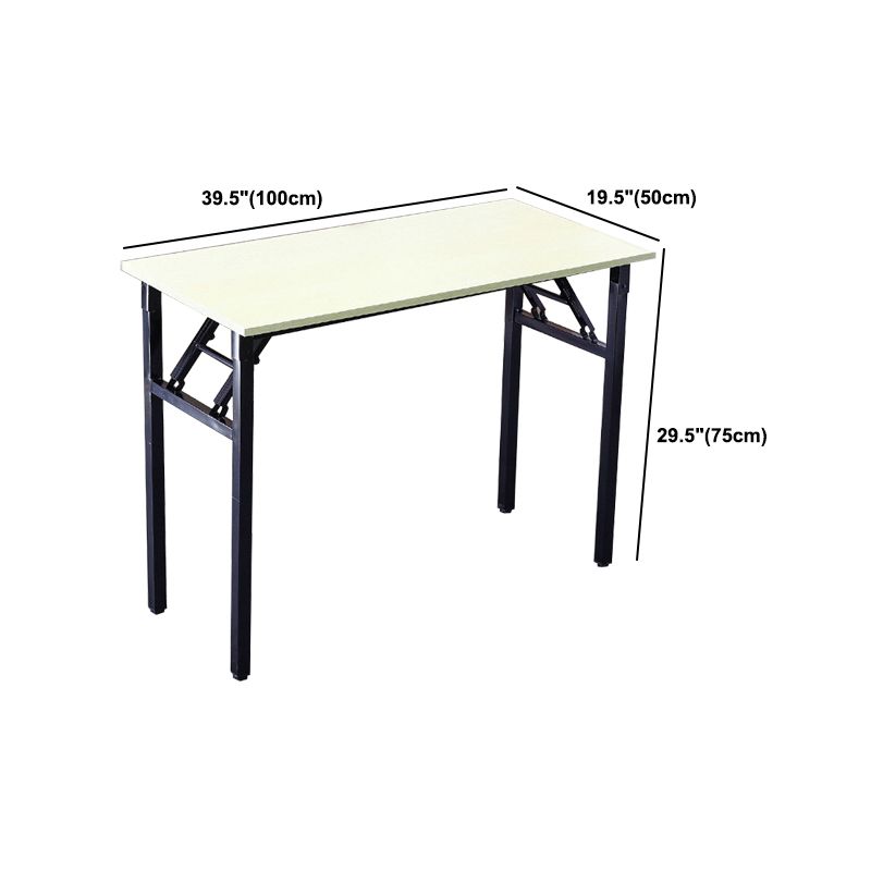 モダンな長方形のホームライティングデスク人工木製オフィスデスク