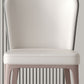 Contemporary Dining Side Chair Faux Leather Dining Side Chair for Indoor