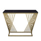 11.81" W Glam Console Accent Table Antique Finish Rectangle Console Sofa Table Clearhalo 'Console Tables' 'console_tables' 'Entry & Mudroom Furniture' 'furn' 'furn_console_tables' 'Furniture' 1200x1200_6a7305c6-46a3-4e47-a7c3-1ae2256c4e9d