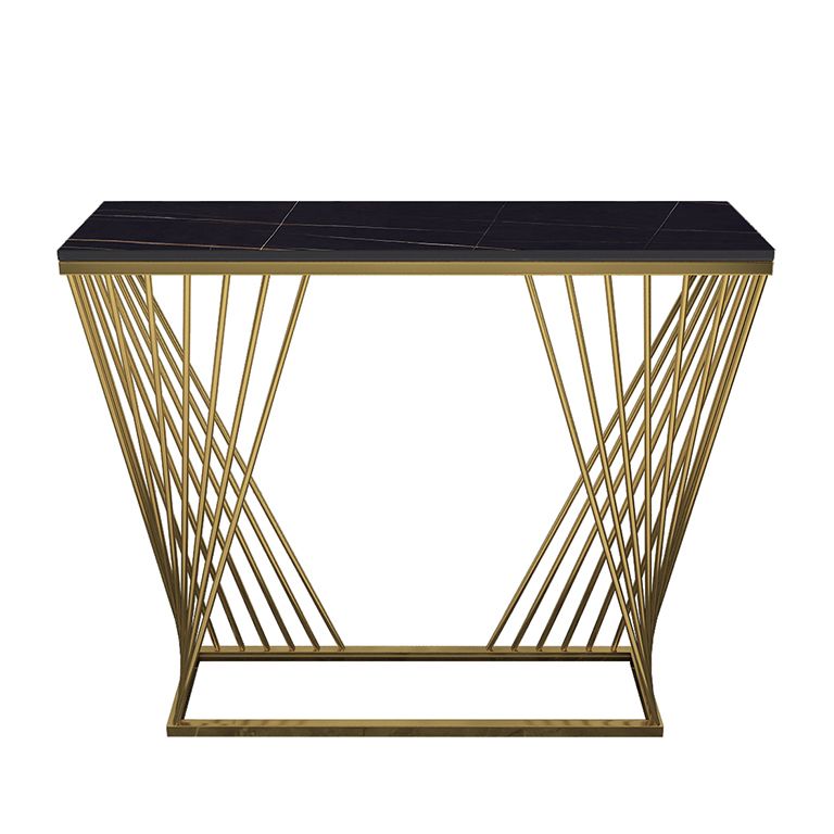 11.81" W Glam Console Accent Table Antique Finish Rectangle Console Sofa Table Clearhalo 'Console Tables' 'console_tables' 'Entry & Mudroom Furniture' 'furn' 'furn_console_tables' 'Furniture' 1200x1200_6a7305c6-46a3-4e47-a7c3-1ae2256c4e9d