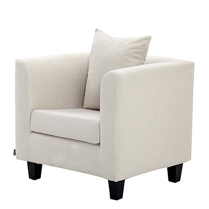 Linen Chair 25.5" L x 24"W x 23.6 "H Arms Included Chair for Living Room Clearhalo 'Accent Chairs' 'accent_chairs' 'Chairs & Seating' 'furn' 'furn_accent_chairs' 'Furniture' 'Living Room Furniture' 1200x1200_6a756a86-4104-4d4a-a738-6497bc912985