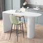 Solid Wood Bar Dining Table Contemporary Bar Dining Table with Sled Base Clearhalo 'Bar Furniture' 'Bar Tables' 'bar_tables' 'Furniture' 'furniture_bar_tables' 'Kitchen & Dining Furniture' 1200x1200_6a77c9c3-0795-4628-8caa-65b0ef8b1a8c