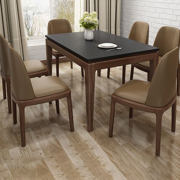 Minimalist Solid Wood Kitchen Dining Side Chair Solid Back Dining Side Chair Clearhalo ' kitchen&dining_furn' 'Dining Chairs' 'Dining Tables & Seating' 'dining_chair' 'furn' 'furn_dining_chair' 'Furniture' 'furniture_dining_chair' 'Kitchen & Dining Furniture' 'kitchen' 1200x1200_6a780859-22e1-4cb0-864d-65e643872500