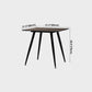 Industrial Style Dining Table Brown 4 Legs Dining Table with Black Frame Clearhalo ' dining_table' 'Dining Tables & Seating' 'Dining Tables' 'furn' 'furn_dining_table' 'Furniture' 'furniture_dining_table' 'Kitchen & Dining Furniture' 'kitchen&dining_furn' 'kitchen' 'kitchen_dining_table' 1200x1200_6a7d678d-6de7-4247-8145-e775e782a934