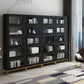 11.81"W Bookcase Glam Style Shelf Bookcase for Home and Office with Door Clearhalo 'Bookcases' 'furn' 'furn_bookcases' 'Furniture' 'furniture_bookcases' 'kitchen' 'kitchen_bookcases' 'Living Room Furniture' 'Office Furniture' 1200x1200_6a804771-3f36-43b9-a149-3c86ae0d61bc