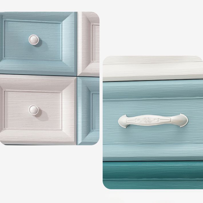 Plastic Storage Cabinet With Drawer Modern Wardrobe Armoire for Home