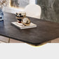 1/4/5/7 Pieces Designer Style Rectangle Dining Set Sintered Stone Top Dinette Table Set Clearhalo 'Dining Room Sets' 'Dining Tables & Seating' 'dining_room_set' 'furn' 'furn_dining_room_set' 'Furniture' 'Kitchen & Dining Furniture' 1200x1200_6a848ae8-7609-4171-8449-afb7dd71182e