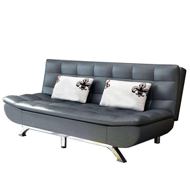 Miscela di cotone e di divano posteriore a bracciale senza braccio contemporaneo