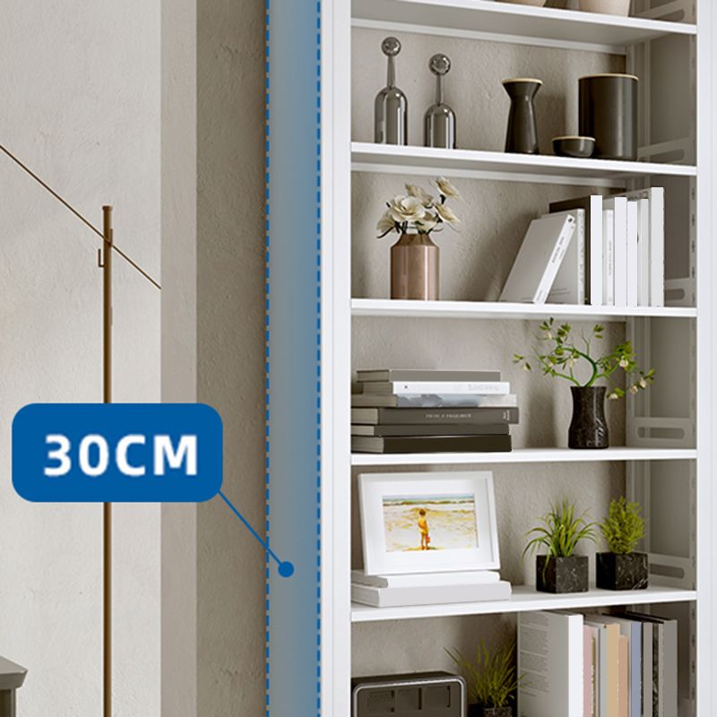 7 Shelf Metal Bookcase Contemporary Open Bookshelf for Home Office Clearhalo 'Bookcases' 'furn' 'furn_bookcases' 'Furniture' 'furniture_bookcases' 'Office Furniture' 1200x1200_6a869fab-9dcd-42b0-ac6d-97ef86d06f90