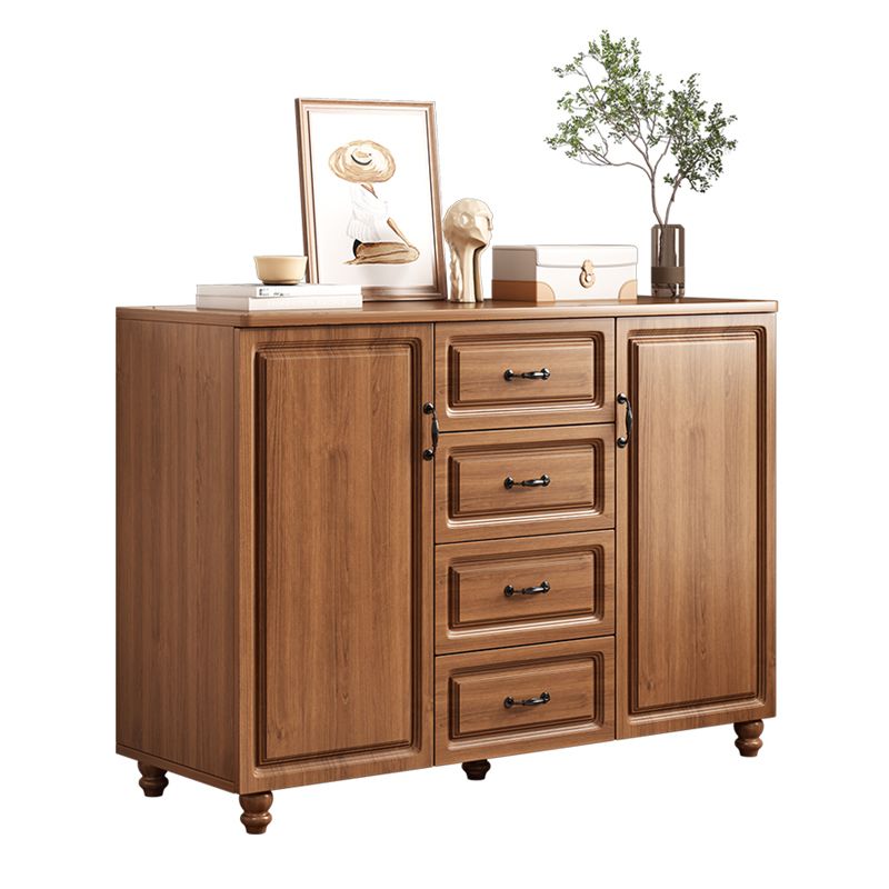 Mid Century Modern Accent Chest  Rectangle Chest with Drawers