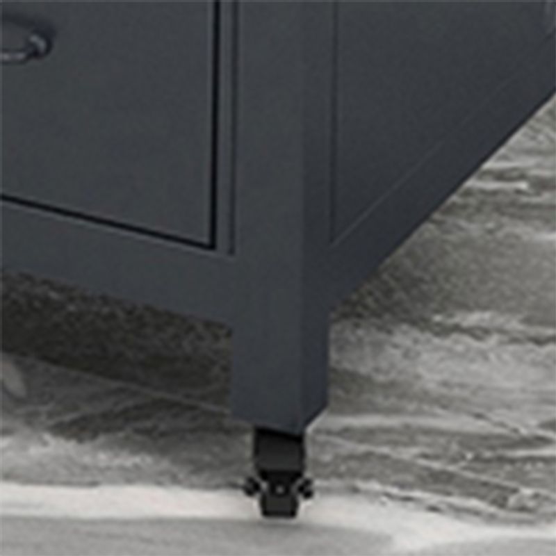 Carro moderno de la cocina de cocina de la isla de cocina de mármol con gabinete de doble cara