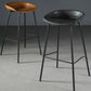 Industrial Style Bar-stool with Iron Legs Bucket Seat for Kitchen Bar Clearhalo 'Bar Furniture' 'Bar Stools' 'bar_stools' 'furn' 'furn_bar_stools' 'furniture_bar_stools' 'Kitchen & Dining Furniture' 'kitchen&dining_furn' 'kitchen' 'kitchen_furn' Furniture' 1200x1200_6a8c43bb-34b6-4669-a9e8-478ccc99168c