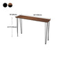 Solid Wood Counter Table with Rectangle Table Top Legs Table - 41.3" H Clearhalo 'Bar Furniture' 'Bar Tables' 'bar_tables' 'furn' 'furn_bar_tables' 'Furniture' 'furniture_bar_tables' 'Kitchen & Dining Furniture' 1200x1200_6a8c82eb-ab7e-4103-b225-72883e5ca0de
