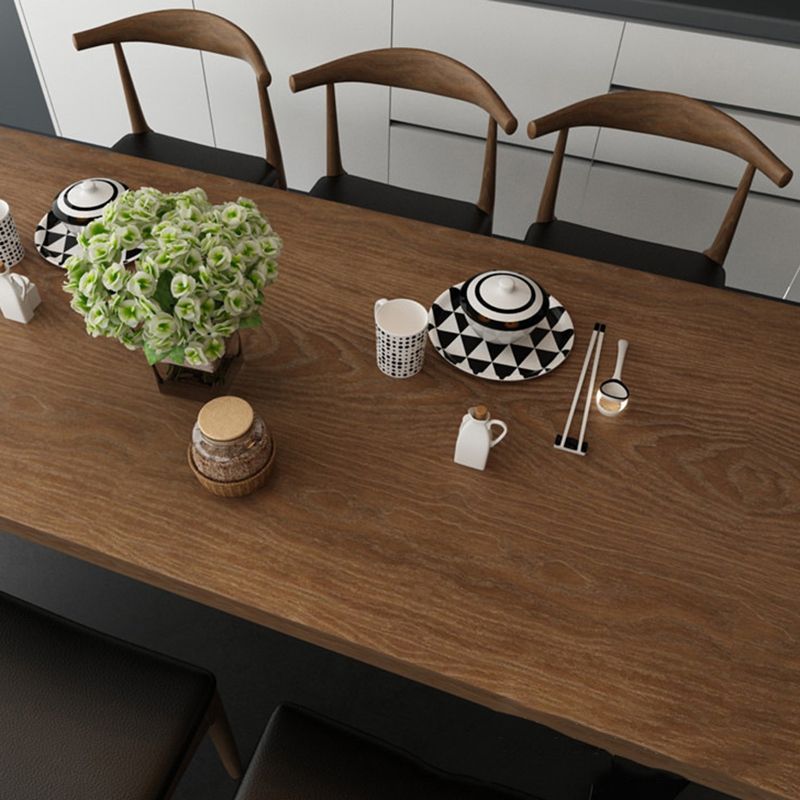 Industrial Style Solid Wood Top Dinette Set with Rectangle Shape Table Dining Room Set Clearhalo 'Dining Room Sets' 'Dining Tables & Seating' 'dining_room_set' 'furn' 'furn_dining_room_set' 'Furniture' 'furniture_dining_room_set' 'Kitchen & Dining Furniture' 'kitchen&dining_furn' 'kitchen' 1200x1200_6a8cb59a-7032-4f61-9bf2-a6f4aa10f19a