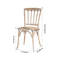 Wood Farmhouse Patio Dining Side Chair Natural Slat Back Dining Chairs Clearhalo ' kitchen&dining_furn' 'Dining Chairs' 'Dining Tables & Seating' 'dining_chair' 'furn' 'furn_dining_chair' 'Furniture' 'furniture_dining_chair' 'Kitchen & Dining Furniture' 'kitchen' 1200x1200_6a8cc5a8-7e7b-4cf4-a12d-d3c95fb51336