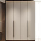 Hinged Storage Cabinet Modern Wardrobe Armoire with Garment Rod Clearhalo 'Armoires & Wardrobes' 'armoires_wardrobes' 'Bedroom Furniture' 'furn' 'furn_armoires_wardrobes' 'Furniture' 1200x1200_6a8d403d-1c05-4045-9d07-745f4234fa39