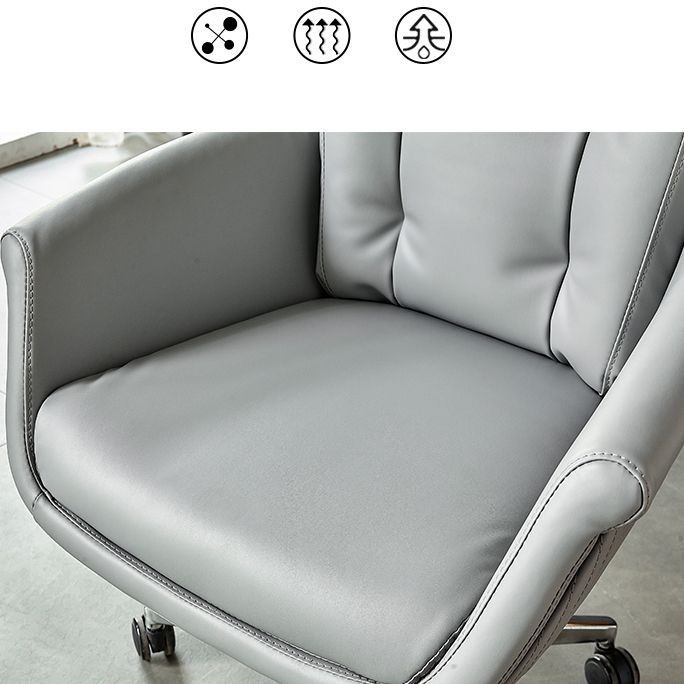 Modern Managers Chair Swivel with Wheels Ergonomic Executive Chair Clearhalo 'furn' 'furn_office_chair' 'Furniture' 'furniture_office_chair' 'Office Chairs' 'Office Furniture' 'office_chair' 1200x1200_6a8d901c-161e-46e3-a3e5-f48cf6e23d00