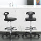 Adjustable Counter Bar Stool Backrest Plastic Bar Stool with Swivel in Black Clearhalo 'Bar Furniture' 'Bar Stools' 'bar_stools' 'furn' 'furn_bar_stools' 'furniture_bar_stools' 'Kitchen & Dining Furniture' 'kitchen&dining_furn' 'kitchen' 'kitchen_furn' Furniture' 1200x1200_6a905be2-8c10-4c92-8ea6-93f52882b1ef