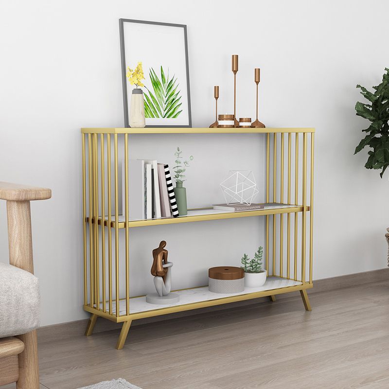 Modern Rectangle Accent Table Antique Finish Console Sofa Table in Marble Clearhalo 'Console Tables' 'console_tables' 'Entry & Mudroom Furniture' 'furn' 'furn_console_tables' 'Furniture' 1200x1200_6a90713f-6303-444c-b7a6-576f77dfa400