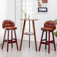 Simple Style Round Bar Table Wood Top Pub Table for Coffee Shop Clearhalo 'Bar Furniture' 'Bar Tables' 'bar_tables' 'furn' 'furn_bar_tables' 'Furniture' 'furniture_bar_tables' 'Kitchen & Dining Furniture' 1200x1200_6a920aab-fc62-4fc6-a898-71d997aee4b8