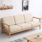 Scandinavian Cotton-Blend Beige Sofa Pillow Back Cushion Settee Clearhalo 'Furniture' 'furniture_sofas' 'Living Room Furniture' 'Sofa' 'sofas' 1200x1200_6a934d11-e89c-4481-98d0-2a32ebe233ce