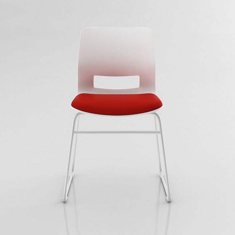 Sedia moderna senza ruote imbottiti nessuna sedia da scrivania angosciante