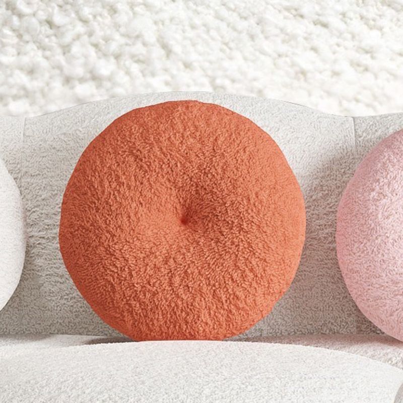 Sofá de lana de sofá curva sin brazo contemporáneo con espalda apretada para sala de estar