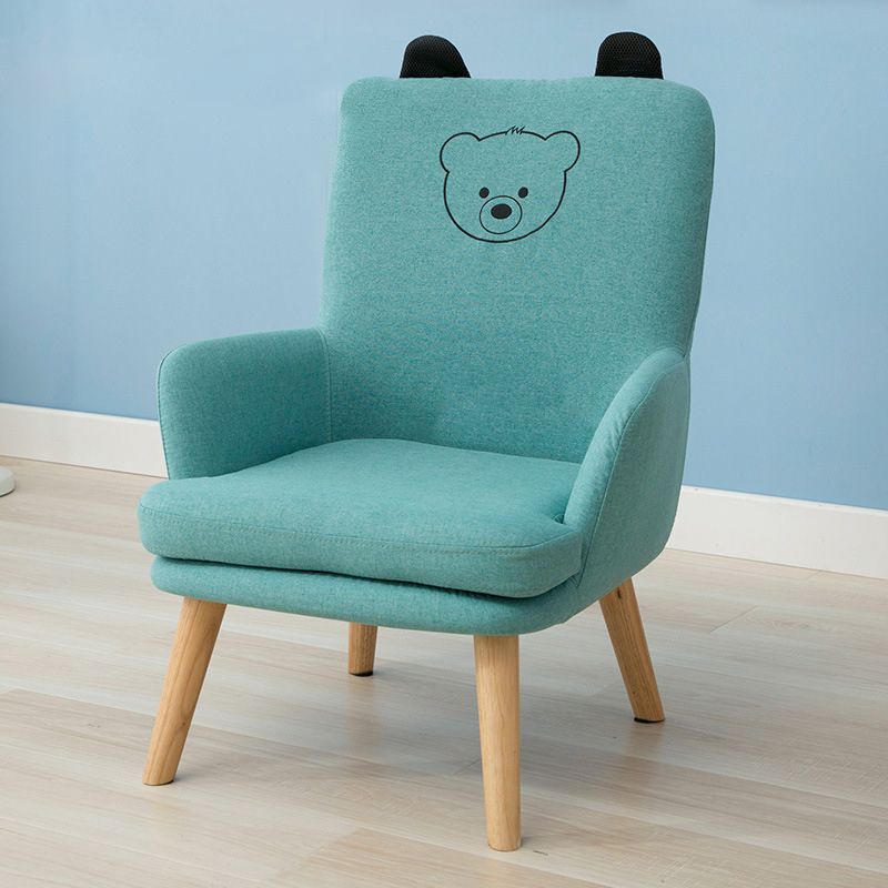 Linen Chair 18.5" L x19.6" W x28.3" H Arms Included Chair for Living Room Clearhalo 'Accent Chairs' 'accent_chairs' 'Chairs & Seating' 'Furniture' 'furniture_accent_chairs' 'Living Room Furniture' 1200x1200_6a9cd964-7122-46b9-9e23-182380f62461