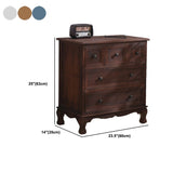 Nautical Matte Finish Storage Chest Solid Wood Bedroom Dresser Clearhalo 'Bedroom Furniture' 'Dressers & Chests' 'dressers_chests' 'furn' 'furn_dressers_chests' 'Furniture' 1200x1200_6a9d17f1-209c-4447-9170-f23fccc53f09