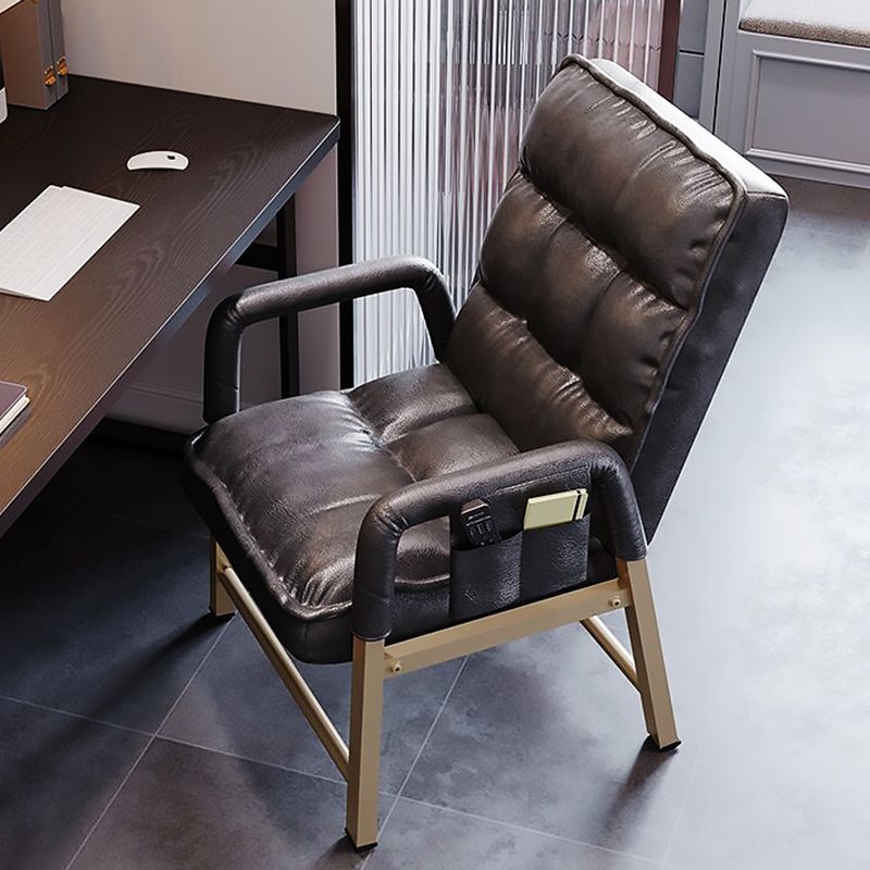 Modern Computer Chair Adjustable Back Height Office Chair with Upholstered Clearhalo 'furn' 'furn_office_chair' 'Furniture' 'Office Chairs' 'Office Furniture' 'office_chair' 1200x1200_6a9f028e-a3b8-4cc9-b19b-f34a631e2834