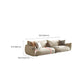 Modern Fabric Sectional with Bolster Pillows 31.5" Tall White L-shape Sectional Clearhalo 'furn' 'furn_sectionals' 'Furniture' 'Living Room Furniture' 'Sectionals' 1200x1200_6aa139d3-5490-4262-96f1-0fff4f1a96ba