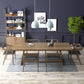 Pinewood Solid Wood Brown Tone Dining Table Simplicity Trestle Base Table for Dining Room Clearhalo ' dining_table' 'Dining Tables & Seating' 'Dining Tables' 'furn' 'furn_dining_table' 'Furniture' 'furniture_dining_table' 'Kitchen & Dining Furniture' 'kitchen&dining_furn' 'kitchen' 'kitchen_dining_table' 1200x1200_6aa8e135-417f-48f2-98a4-fd6f80065e9a
