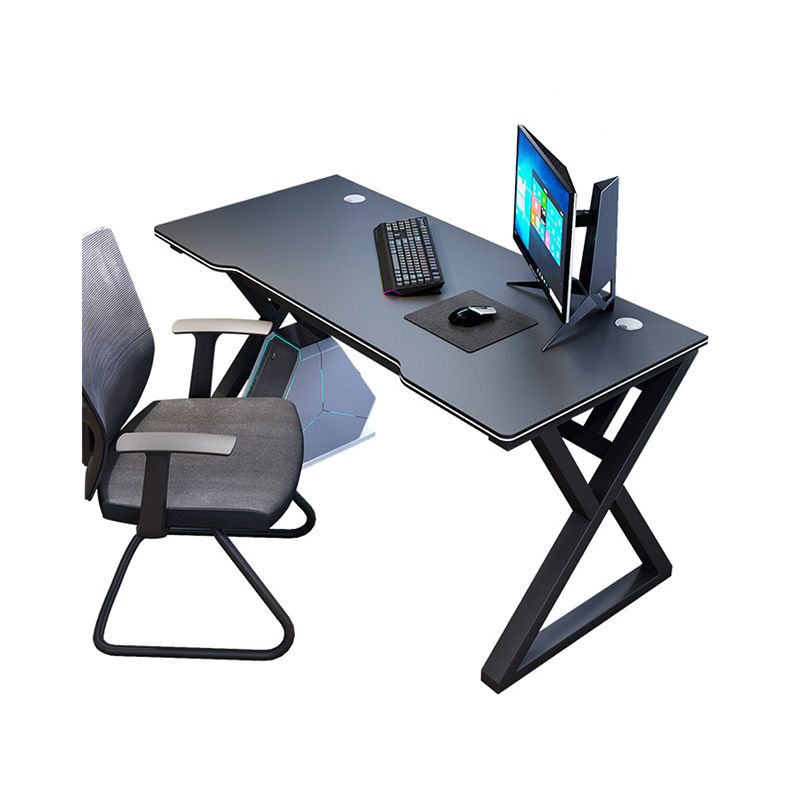 29.5" H Contemporary Office Desk Antique Finish Computer Desk Clearhalo 'furn' 'furn_office_desk' 'Furniture' 'Office Desks' 'Office Furniture' 'office_desk' 1200x1200_6aaab507-53f3-4f0a-9a70-ded58bd8dd90