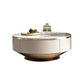 Pedestal Coffee Table Set Slate Round Coffee Table for Living Room Clearhalo 'Coffee & Accent Tables' 'Coffee Tables' 'coffee_tables' 'furn' 'furn_coffee_tables' 'Furniture' 'Living Room Furniture' 1200x1200_6aab3076-1b62-49a5-b586-4c1820c26709