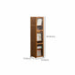 Contemporary Brown Accent Cabinet with Acrylic Doors Rectangle Cabinet Clearhalo 'Cabinets & Chests' 'cabinets_chests' 'furn' 'furn_cabinets_chests' 'Furniture' 'Living Room Furniture' 1200x1200_6aac1309-bc38-4e38-889e-51d92582b1d2
