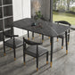 4 Legs Dining Room Table Sintered Stone Furniture for Kitchen