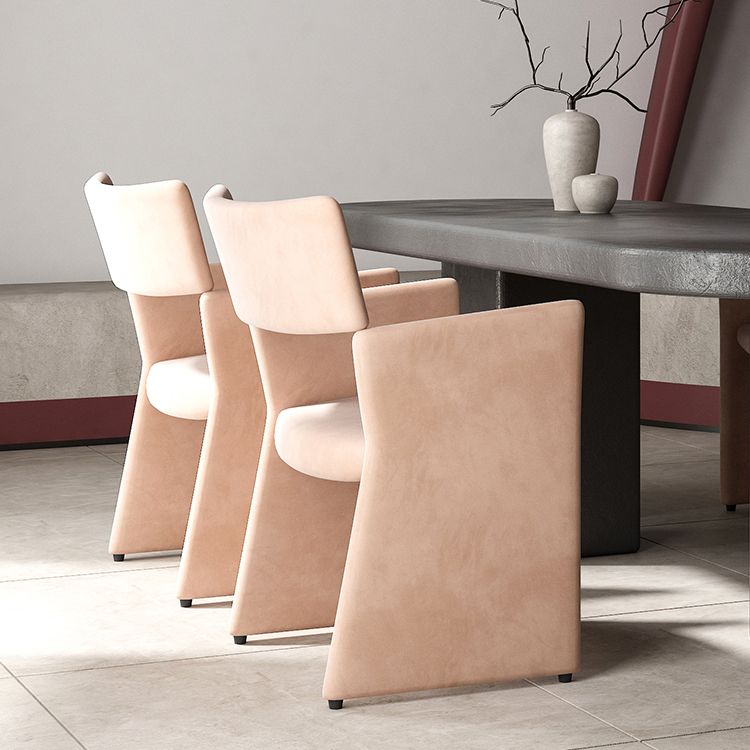 Open Back Dining Chair 22.83" Wide Dining Arm Chair for Dining Room Clearhalo 'Dining Chairs' 'Dining Tables & Seating' 'dining_chair' 'furn' 'furn_dining_chair' 'Furniture' 'Kitchen & Dining Furniture' 1200x1200_6aadfa7d-a351-48fc-8db1-b4b98f7878f0