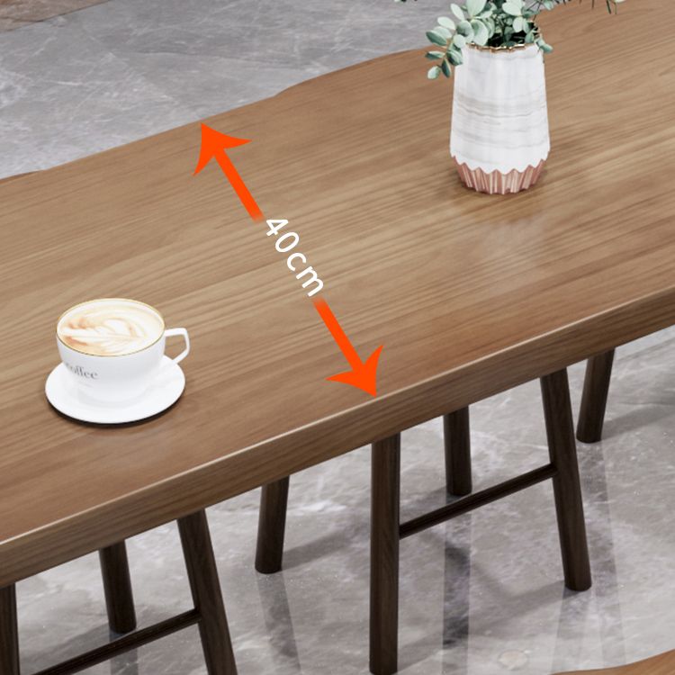 Modern Solid Wood Indoor Rectangle Double pedestal Bar Dining Table Clearhalo 'Bar Furniture' 'Bar Tables' 'bar_tables' 'furn' 'furn_bar_tables' 'Furniture' 'Kitchen & Dining Furniture' 1200x1200_6ab08f3c-d93f-400d-9fe2-0fda33fe1bd3